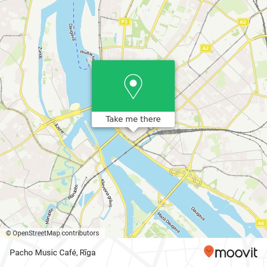 Pacho Music Café map