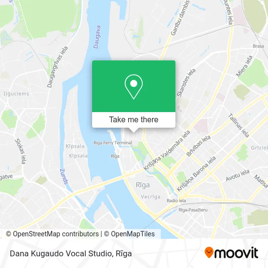 Карта Dana Kugaudo Vocal Studio