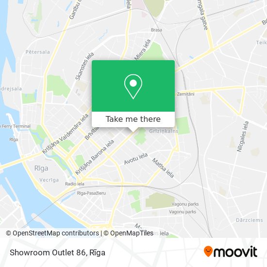 Showroom Outlet 86 map