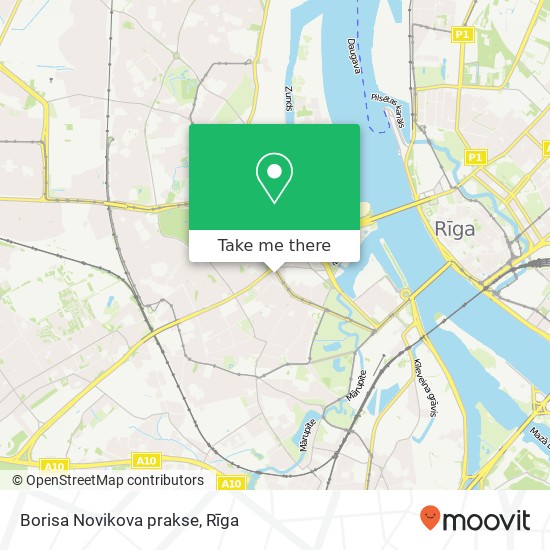 Borisa Novikova prakse map
