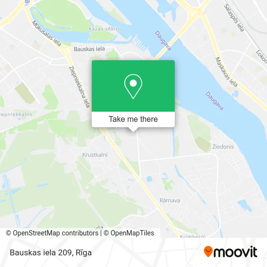 Карта Bauskas iela 209