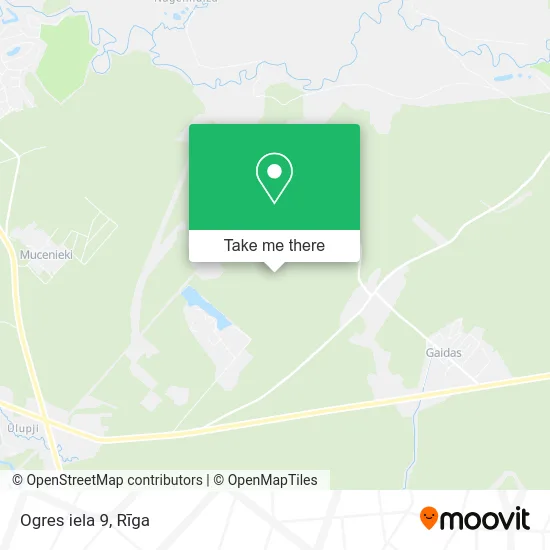 Карта Ogres iela 9