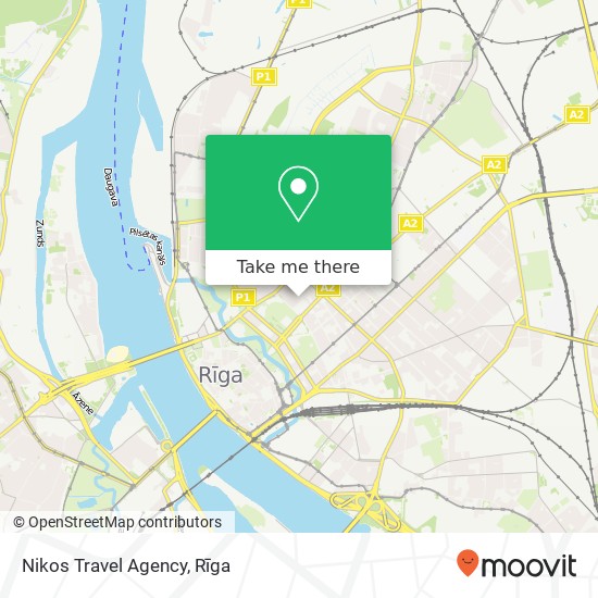 Nikos Travel Agency map