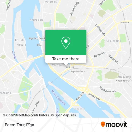 Карта Edem-Tour