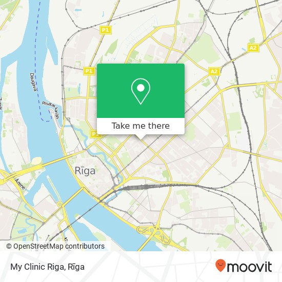 Карта My Clinic Riga