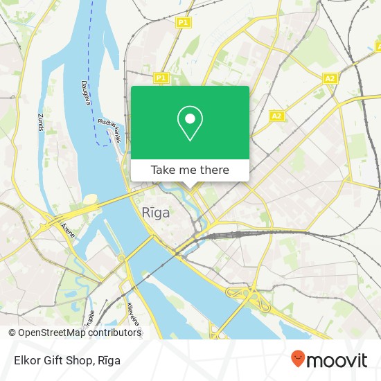 Elkor Gift Shop map