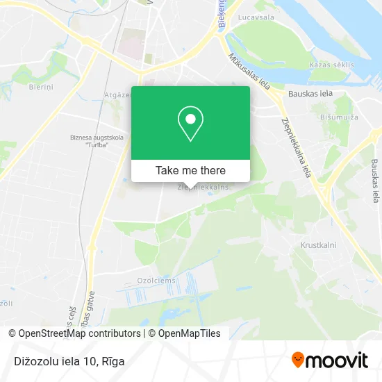 Dižozolu iela 10 map