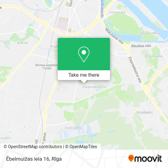 Карта Ēbelmuižas iela 16