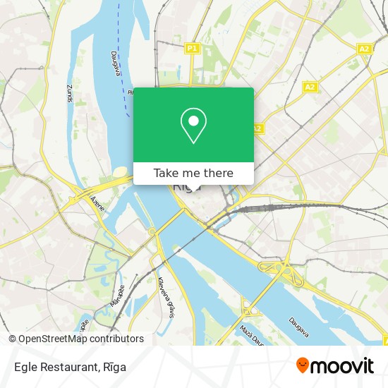 Egle Restaurant map