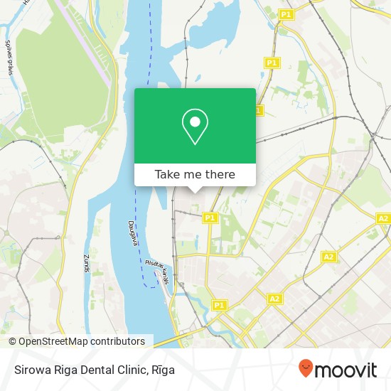 Sirowa Riga Dental Clinic map