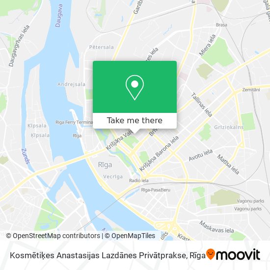 Kosmētiķes Anastasijas Lazdānes Privātprakse map