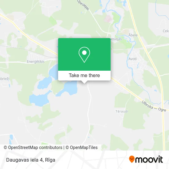 Карта Daugavas iela 4
