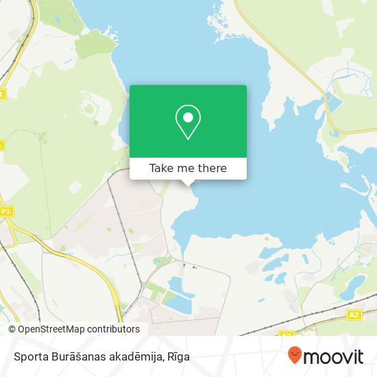 Sporta Burāšanas akadēmija map