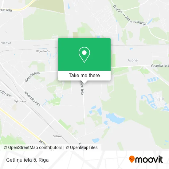 Карта Getliņu iela 5