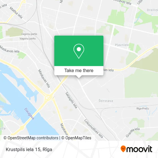 Карта Krustpils iela 15