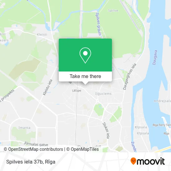 Карта Spilves iela 37b