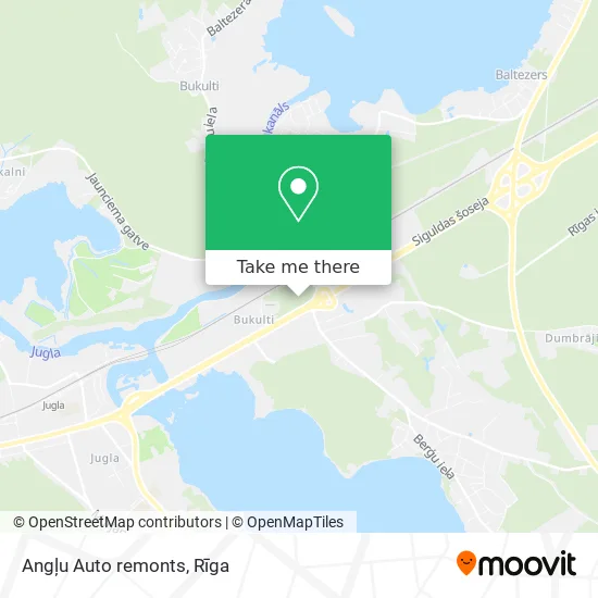 Карта Angļu Auto remonts