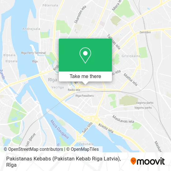 Карта Pakistanas Kebabs (Pakistan Kebab Riga Latvia)