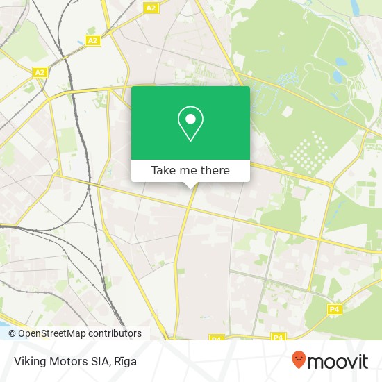 Viking Motors SIA map