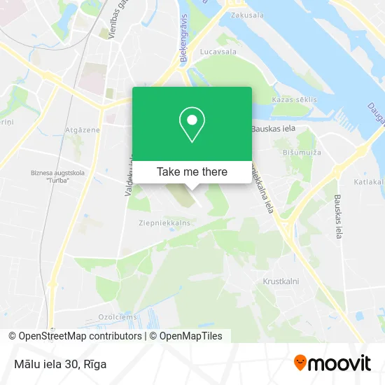 Карта Mālu iela 30