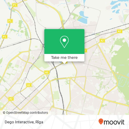 Dego Interactive map