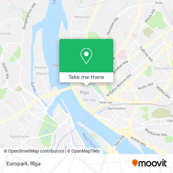 Europark map