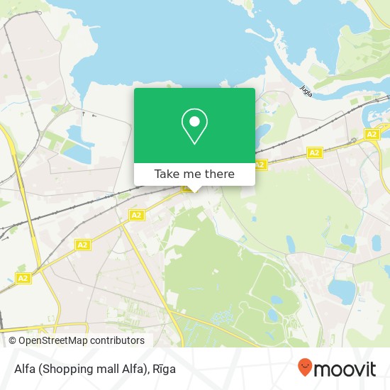 Карта Alfa (Shopping mall Alfa)
