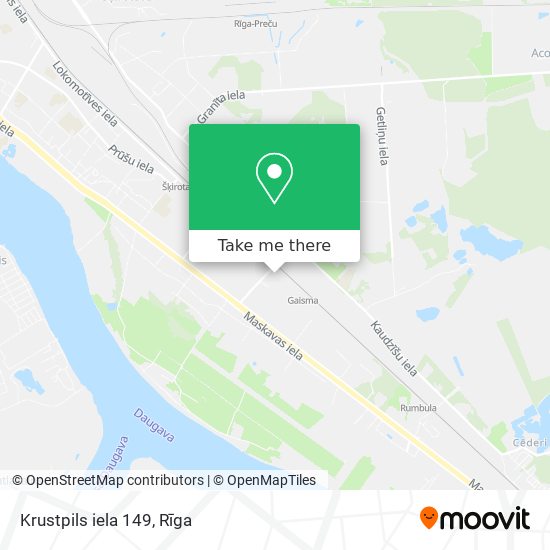 Карта Krustpils iela 149
