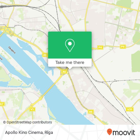 Apollo Kino Cinema map