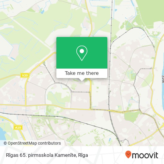 Rīgas 65. pirmsskola Kamenīte map