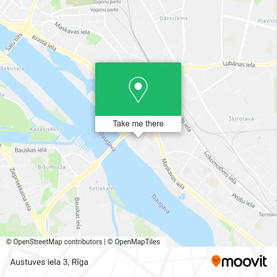 Austuves iela 3 map