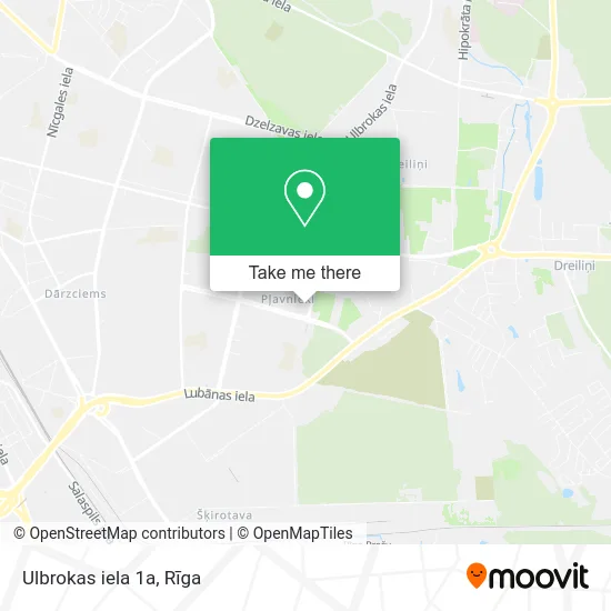 Карта Ulbrokas iela 1a