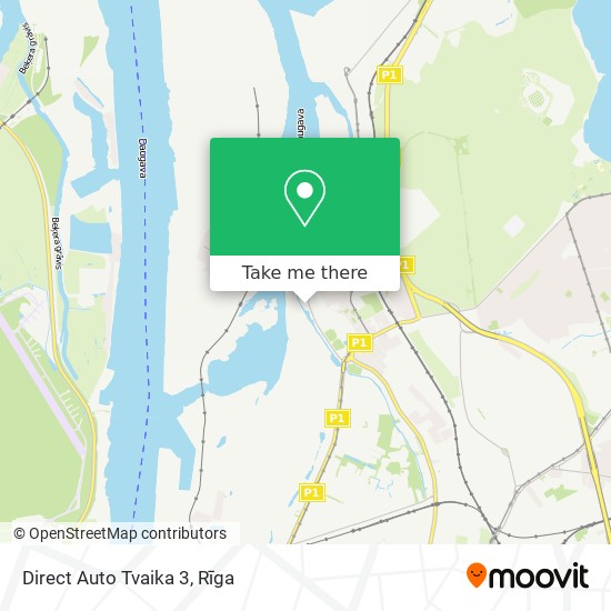 Direct Auto Tvaika 3 map