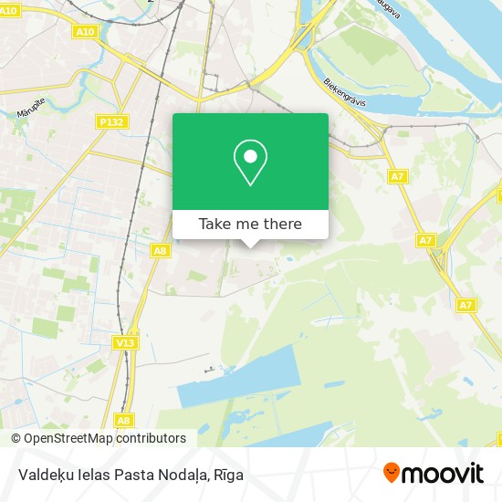 Valdeķu Ielas Pasta Nodaļa map