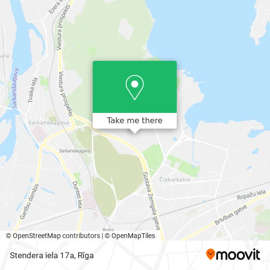 Карта Stendera iela 17a