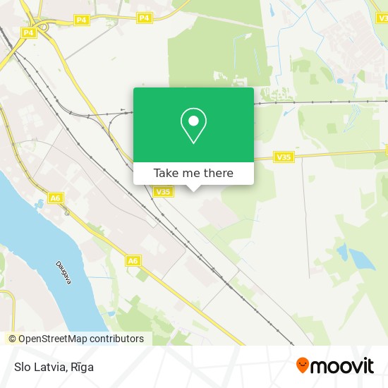 Slo Latvia map