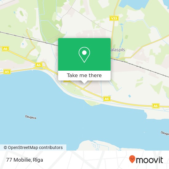 77 Mobilie map