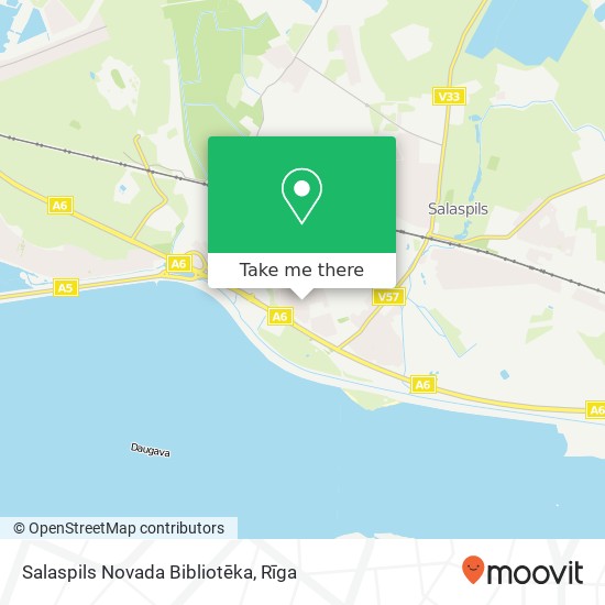 Salaspils Novada Bibliotēka map
