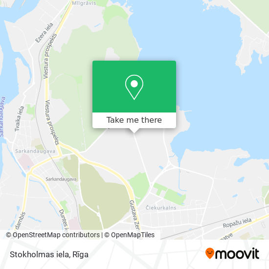 Stokholmas iela map
