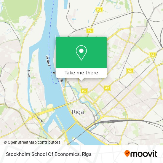 Stockholm School Of Economics map