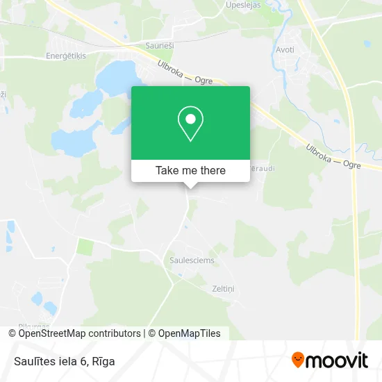 Saulītes iela 6 map