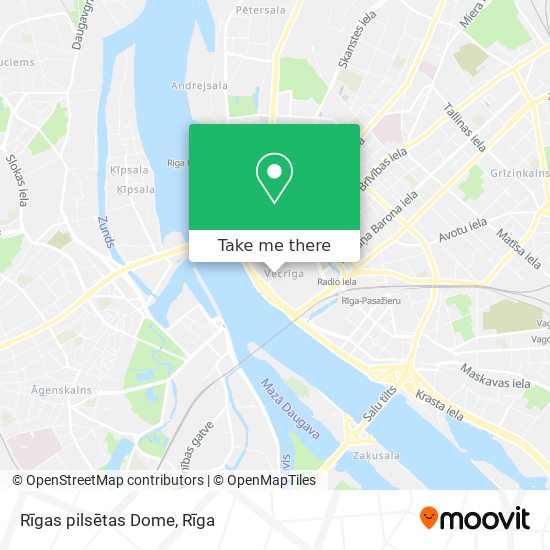 Rīgas pilsētas Dome map