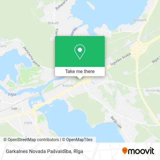 Карта Garkalnes Novada Pašvaldība