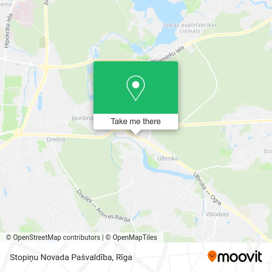 Карта Stopiņu Novada Pašvaldība