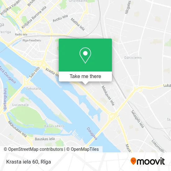 Карта Krasta iela 60
