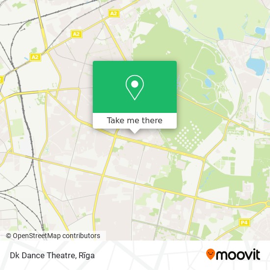 Dk Dance Theatre map