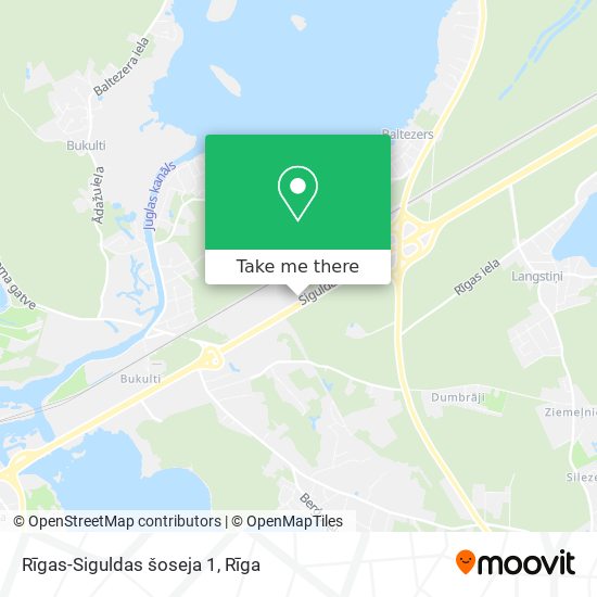 Rīgas-Siguldas šoseja 1 map