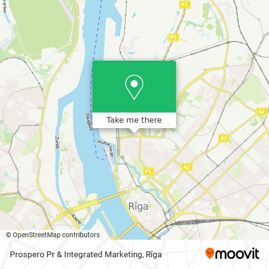 Prospero Pr & Integrated Marketing map