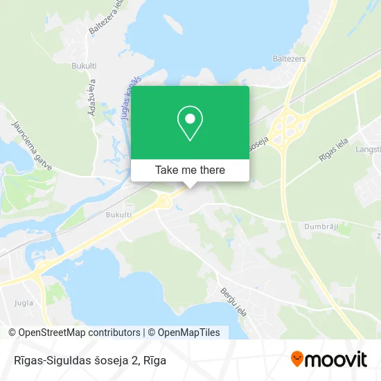 Rīgas-Siguldas šoseja 2 map