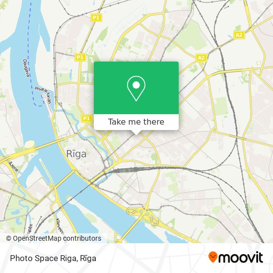 Photo Space Riga map